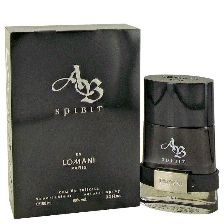 AB Spirit by Lomani Eau De Toilette Spray 3.3 oz for Men