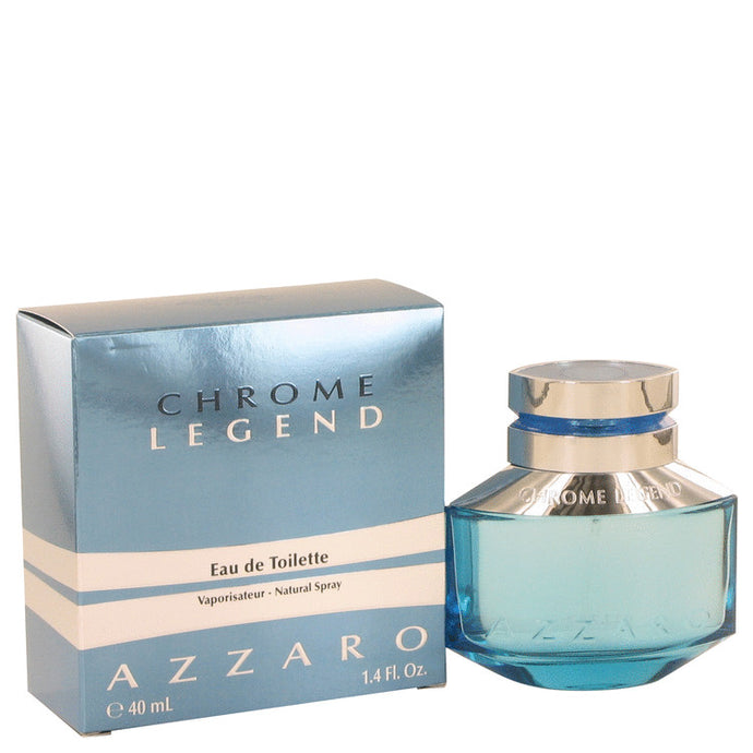 Chrome Legend by Azzaro Eau De Toilette Spray 1.4 oz for Men