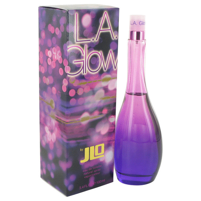 LA Glow by Jennifer Lopez Eau De Toilette Spray 3.4 oz for Women