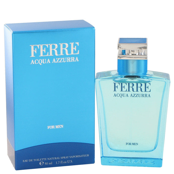 Ferre Acqua Azzurra by Gianfranco Ferre Eau De Toilette Spray 1.7 oz for Men