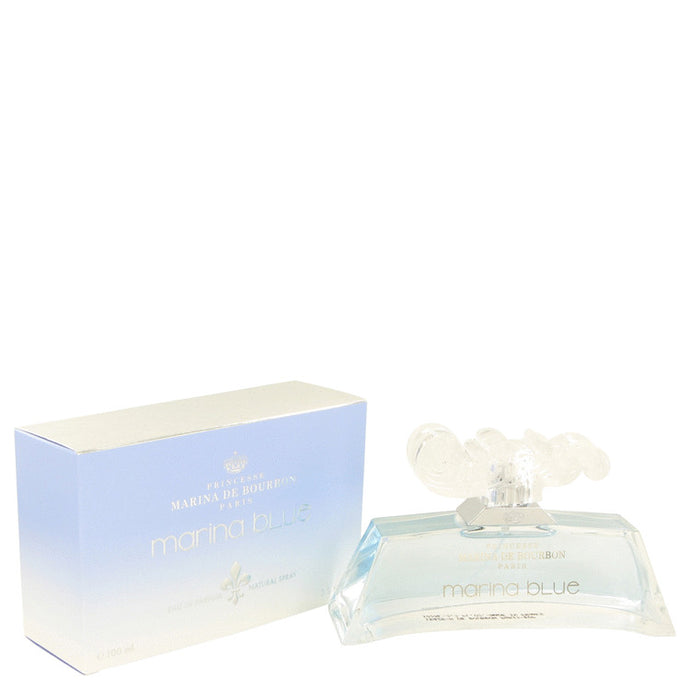 Marina Blue by Marina De Bourbon Eau De Parfum Spray 3.3 oz for Women