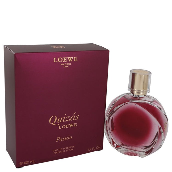 Quizas Quizas Pasion by Loewe Eau De Toilette Spray 3.4 oz for Women