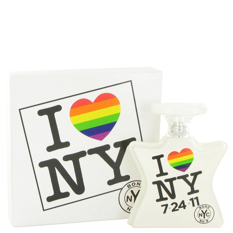 I Love New York Marriage Equality Edition by Bond No. 9 Eau De Parfum Spray (Marriage Equality Edition - Unisex) 3.4 oz for Men