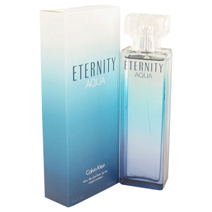 Eternity Aqua by Calvin Klein Eau De Parfum Spray 3.4 oz for Women