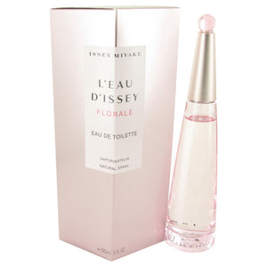 L'eau D'issey Florale by Issey Miyake Eau De Toilette Spray 3 oz for Women