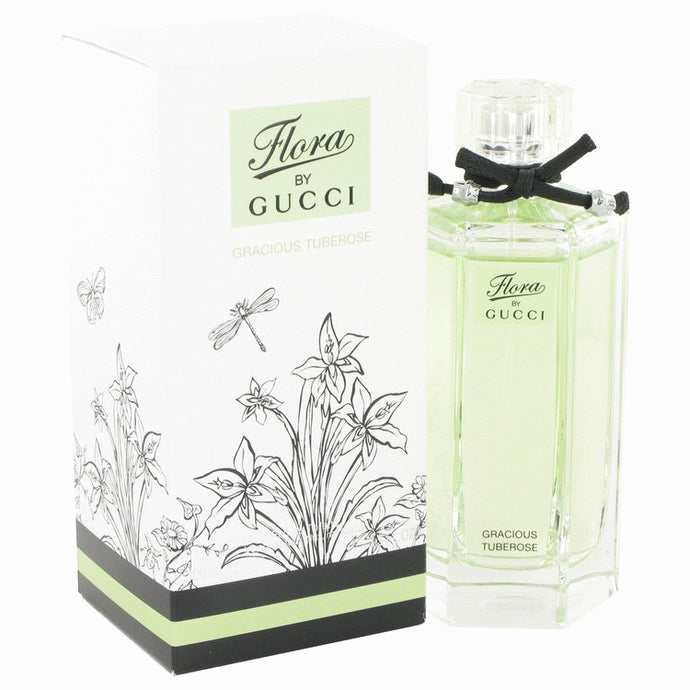 Flora Gracious Tuberose by Gucci Eau De Toilette Spray 3.3 oz for Women