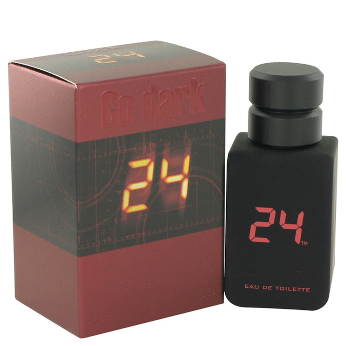 24 Go Dark The Fragrance by ScentStory Eau De Toilette Spray 1.7 oz for Men