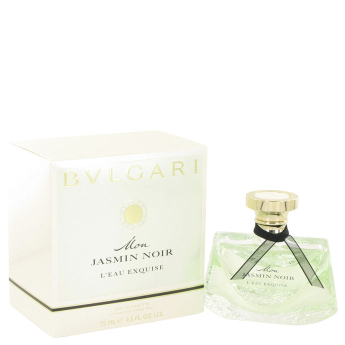 Mon Jasmin Noir L'eau Exquise by Bvlgari Eau De Toilette Spray 2.5 oz for Women