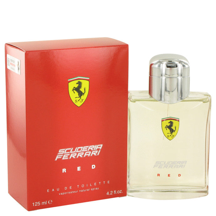 Ferrari Scuderia Red by Ferrari Eau De Toilette Spray 4.2 oz for Men