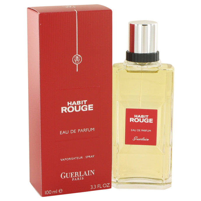 HABIT ROUGE by Guerlain Eau De Parfum Spray 3.3 oz for Men