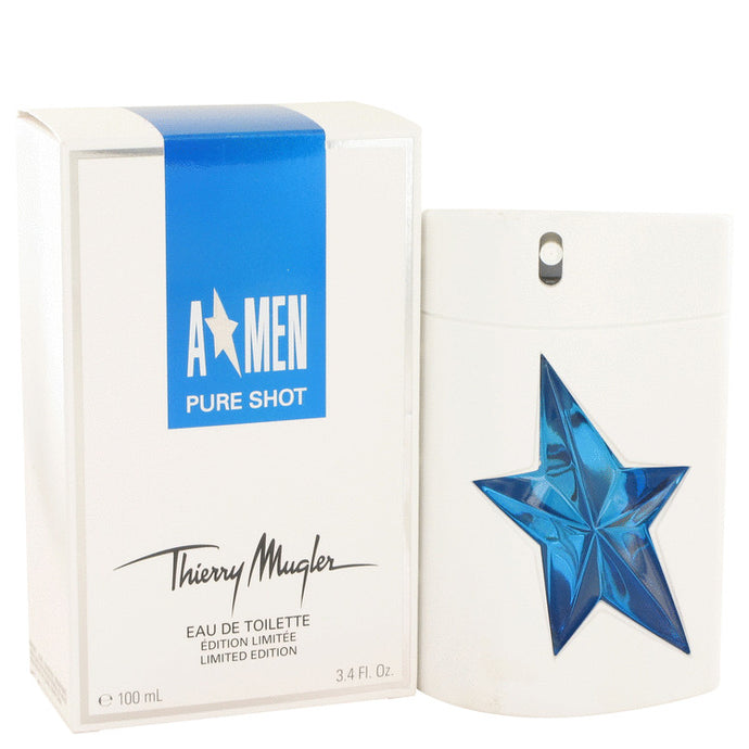 Angel Pure Shot by Thierry Mugler Eau De Toilette Spray 3.4 oz for Men