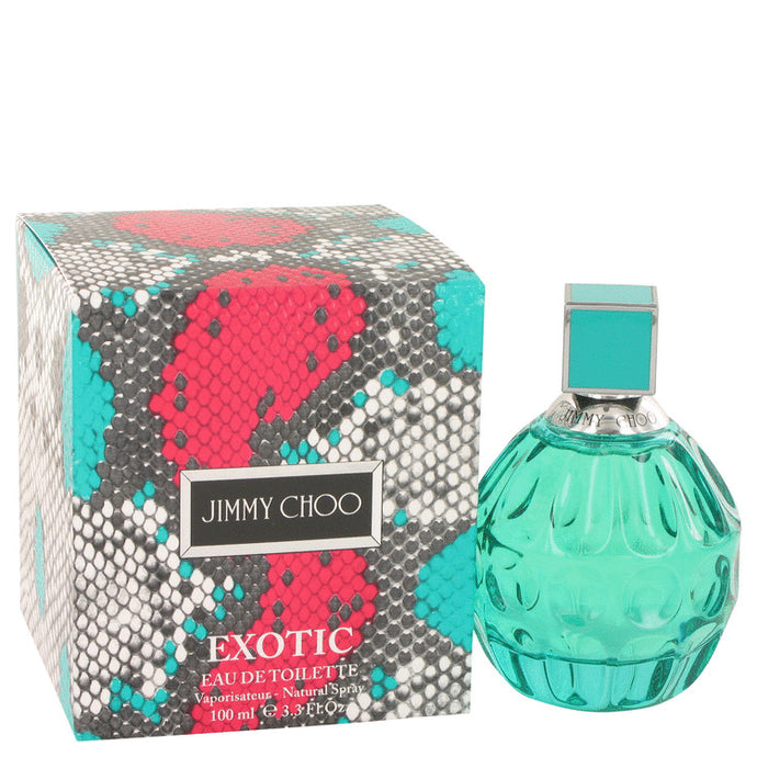 Jimmy Choo Exotic by Jimmy Choo Eau De Toilette Spray (2013) 3.3 oz for Women