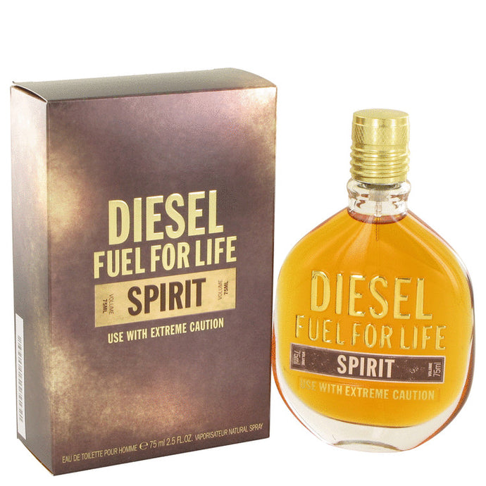 Fuel For Life Spirit by Diesel Eau De Toilette Spray 2.5 oz for Men