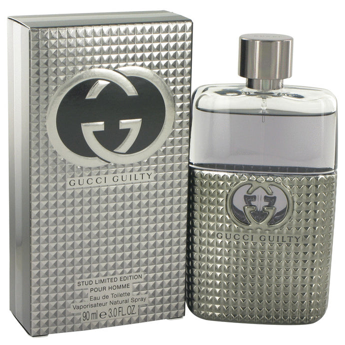 Gucci Guilty Stud by Gucci Eau De Toilette Spray 3 oz for Men