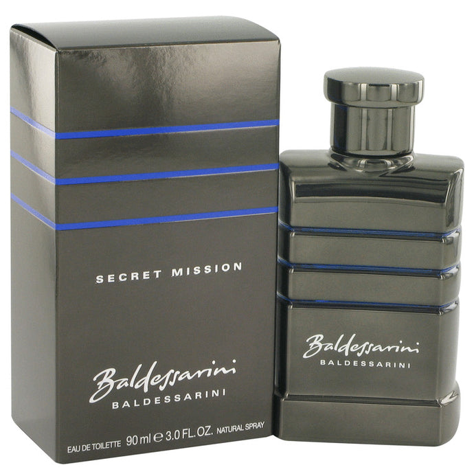Baldessarini Secret Mission by Hugo Boss Eau De Toilette Spray 3 oz for Men