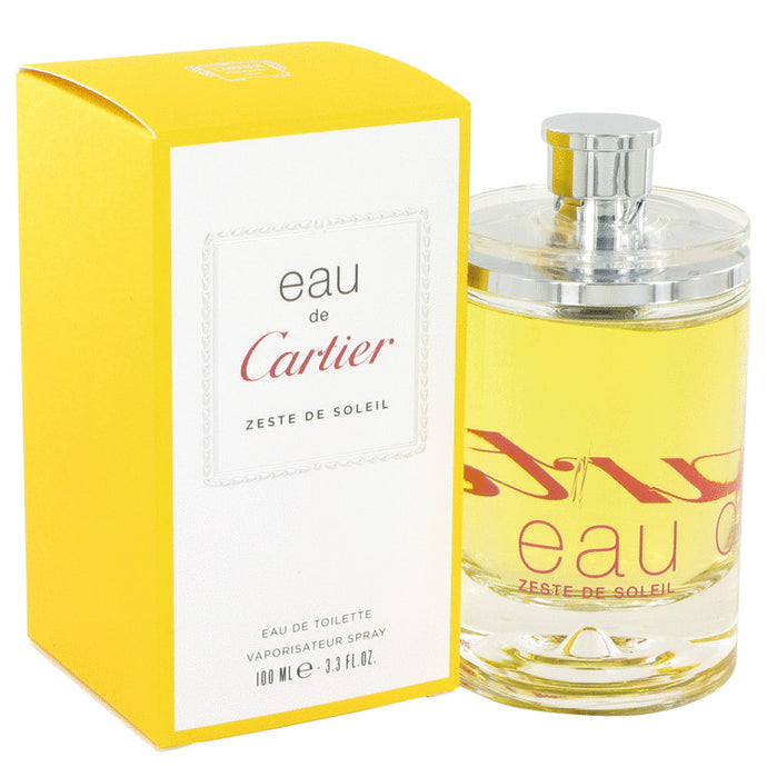 Eau De Cartier Zeste De Soleil by Cartier Eau De Toilette Spray (unisex) 3.3 oz for Women