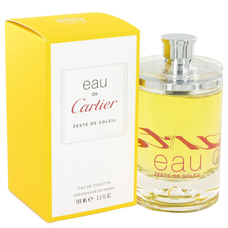 Eau De Cartier Zeste De Soleil by Cartier Eau De Toilette Spray (unisex) 3.3 oz for Women