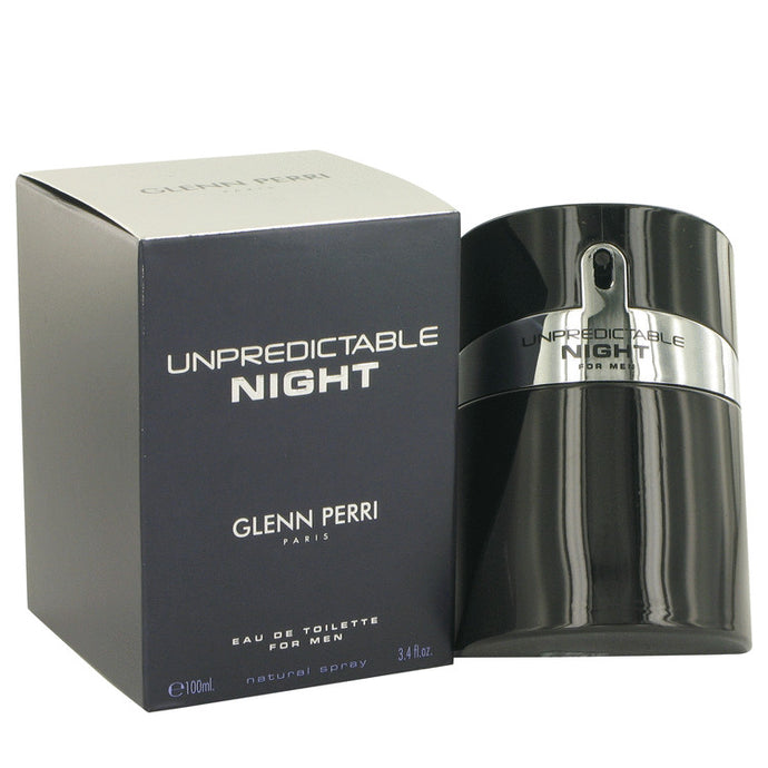 Unpredictable Night by Glenn Perri Eau De Toilette Spray 3.4 oz for Men