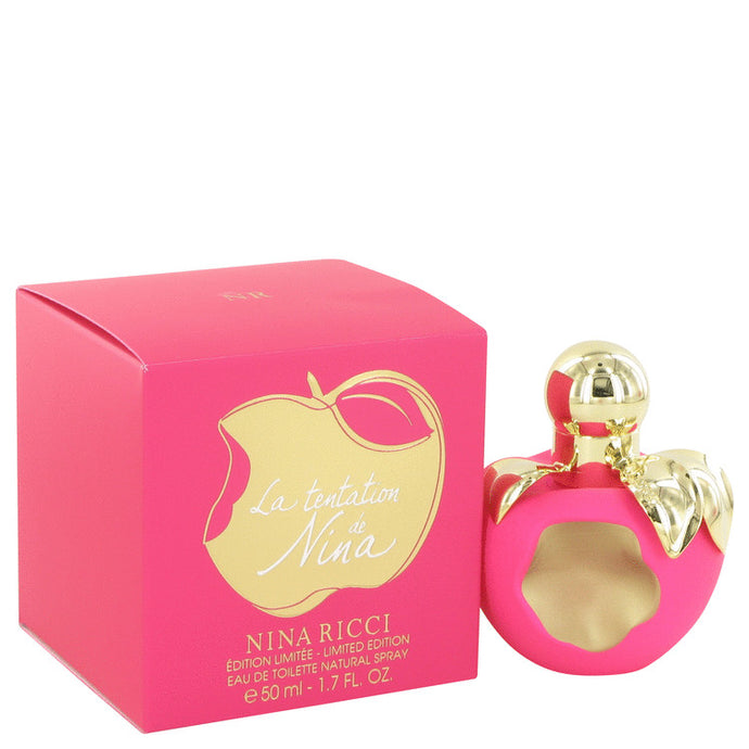 La Tentation de Nina Ricci by Nina Ricci Eau De Toilette Spray (Limited Edition) 1.7 oz for Women
