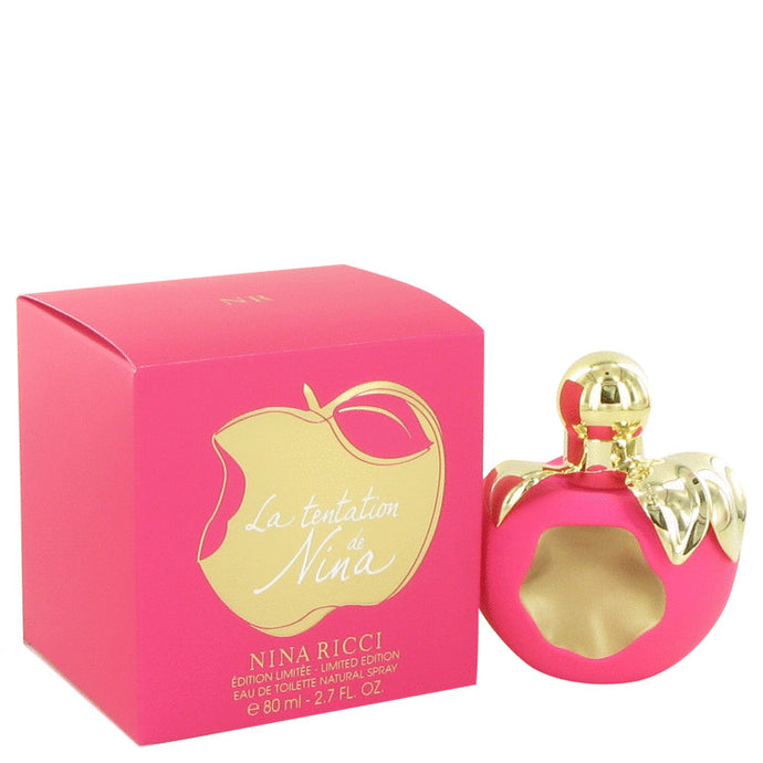 La Tentation de Nina Ricci by Nina Ricci Eau De Toilette Spray (Limited Edition) 2.7 oz for Women