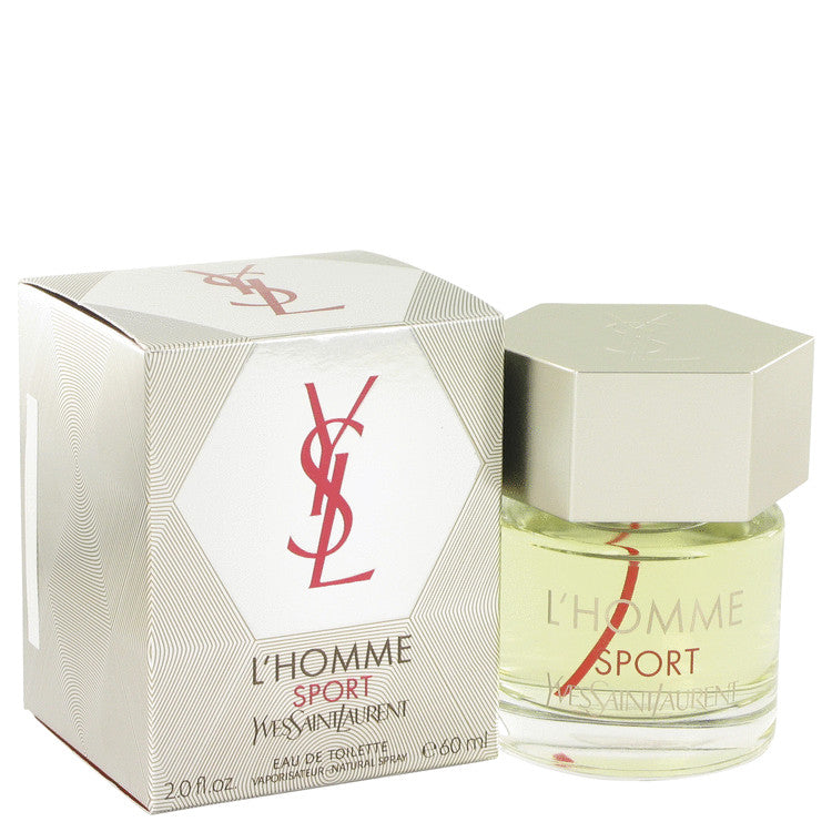 L'homme Sport by Yves Saint Laurent Eau De Toilette Spray 2 oz for Men