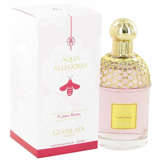 Aqua Allegoria Flora Rosa by Guerlain Eau De Toilette Spray 3.3 oz for Women