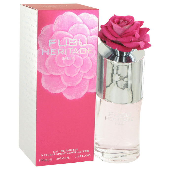 Fubu Heritage Sheer by Fubu Eau De Parfum Spray 3.4 oz for Women