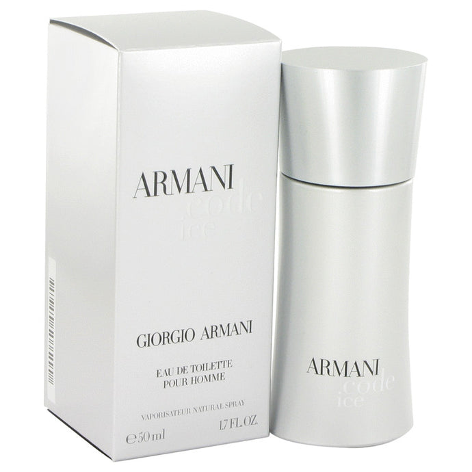 Armani Code Ice by Giorgio Armani Eau De Toilette Spray 1.7 oz for Men