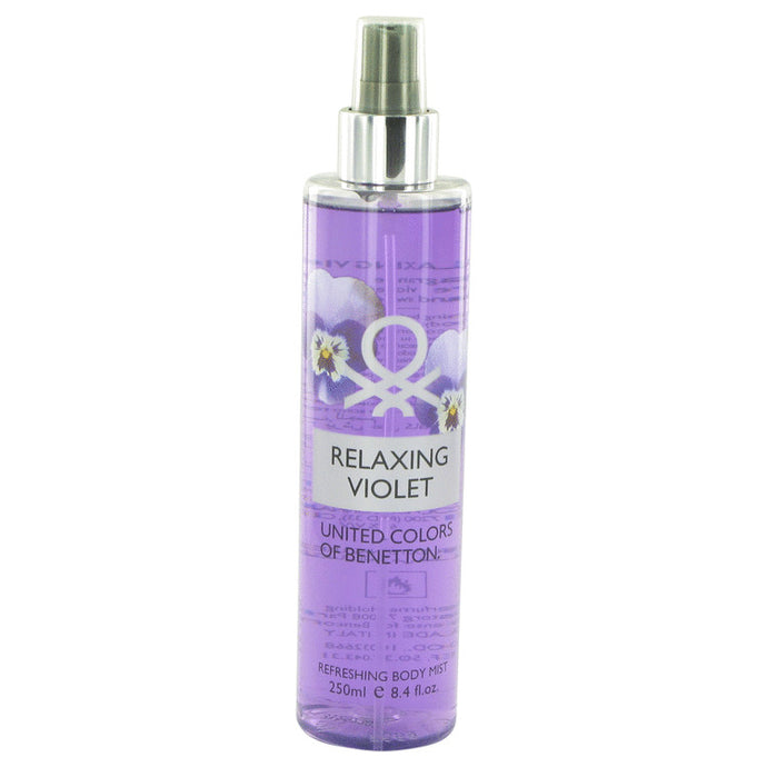 Benetton Relaxing Violet by Benetton Refreshing Body Mist 8.4 oz for Women