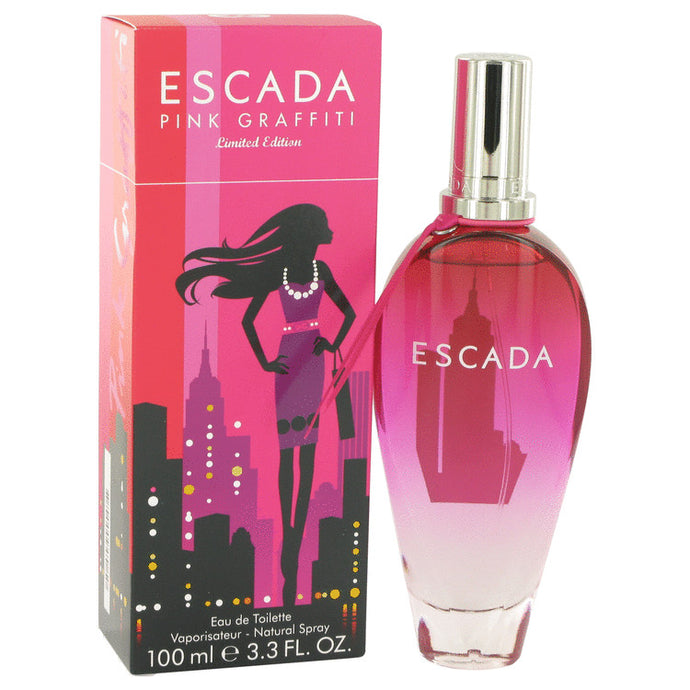 Escada Pink Graffiti by Escada Eau De Toilette Spray 3.3 oz for Women
