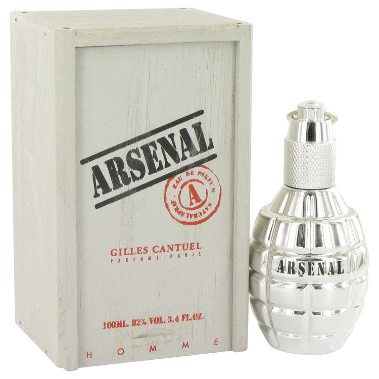 Arsenal Platinum by Arsenal Eau De Parfum Spray 3.4 oz for Men