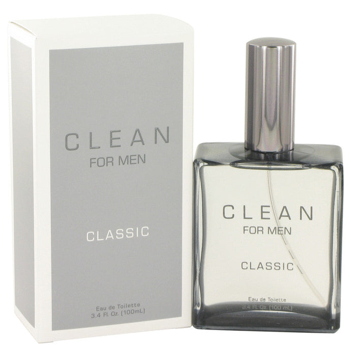 Clean Men by Clean Eau De Toilette Spray 3.4 oz for Men