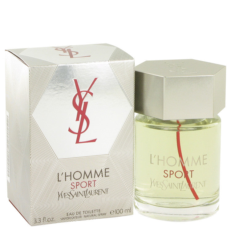 L'homme Sport by Yves Saint Laurent Eau De Toilette Spray 3.3 oz for Men
