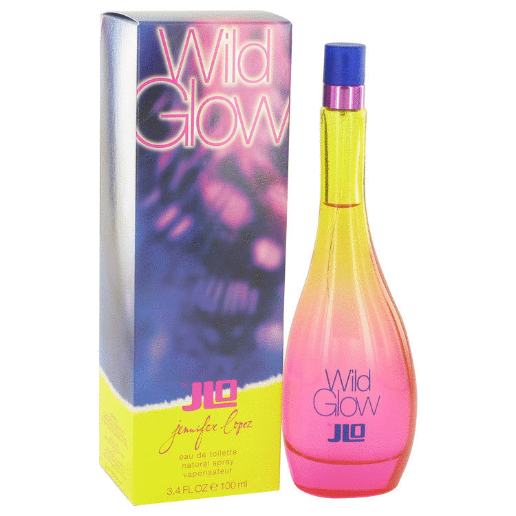 Wild Glow by Jennifer Lopez Eau De Toilette Spray 3.4 oz for Women