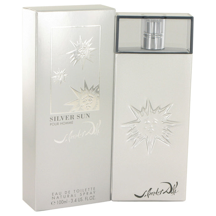 Silver Sun by Salvador Dali Eau De Toilette Spray 3.4 oz for Men