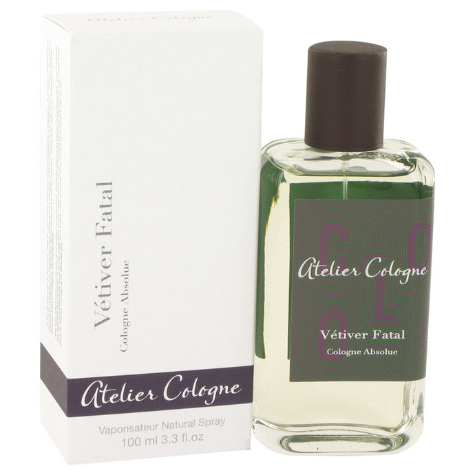 Vetiver Fatal by Atelier Cologne Pure Perfume Spray 3.3 oz for Men
