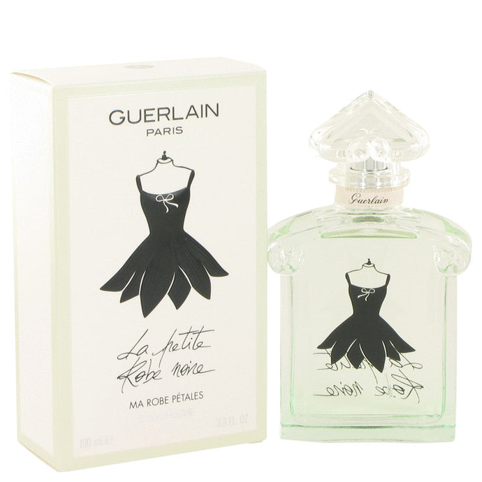 La Petite Robe Noire Ma Robe Petales by Guerlain Eau Fraiche Eau De Toilette Spray 3.3 oz for Women