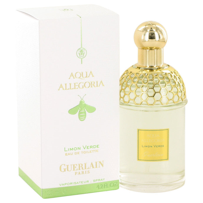 AQUA ALLEGORIA Limon Verde by Guerlain Eau De Toilette Spray 4.2 oz for Women