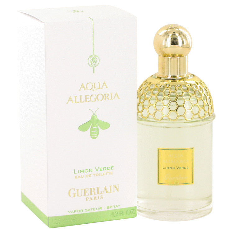 AQUA ALLEGORIA Limon Verde by Guerlain Eau De Toilette Spray 4.2 oz for Women