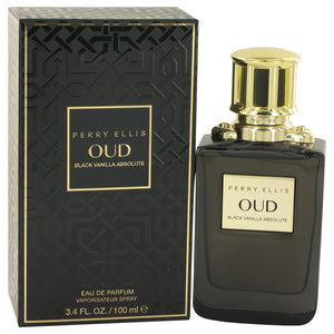 Perry Ellis Oud Black Vanilla Absolute by Perry Ellis Eau De Parfum Spray 3.4 oz for Women