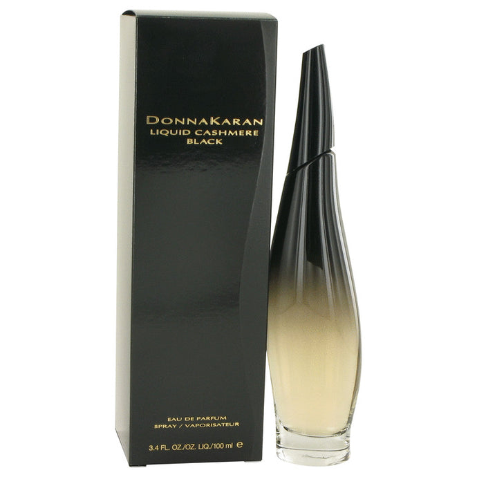 Liquid Cashmere Black by Donna Karan Eau De Parfum Spray 3.4 oz for Women