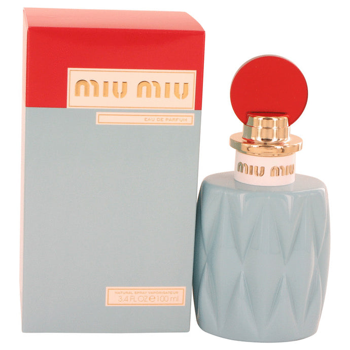 Miu Miu by Miu Miu Eau De Parfum Spray 3.4 oz for Women