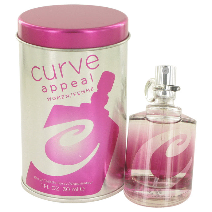 Curve Appeal by Liz Claiborne Eau De Toilette Spray 1 oz for Women