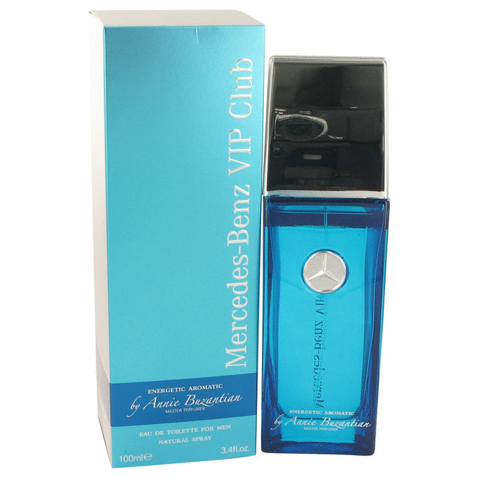 Mercedes Benz VIP Club Energetic Aromatic by Mercedes Benz Eau De Toilette Spray (by Annie Buzantian) 3.4 oz for Men