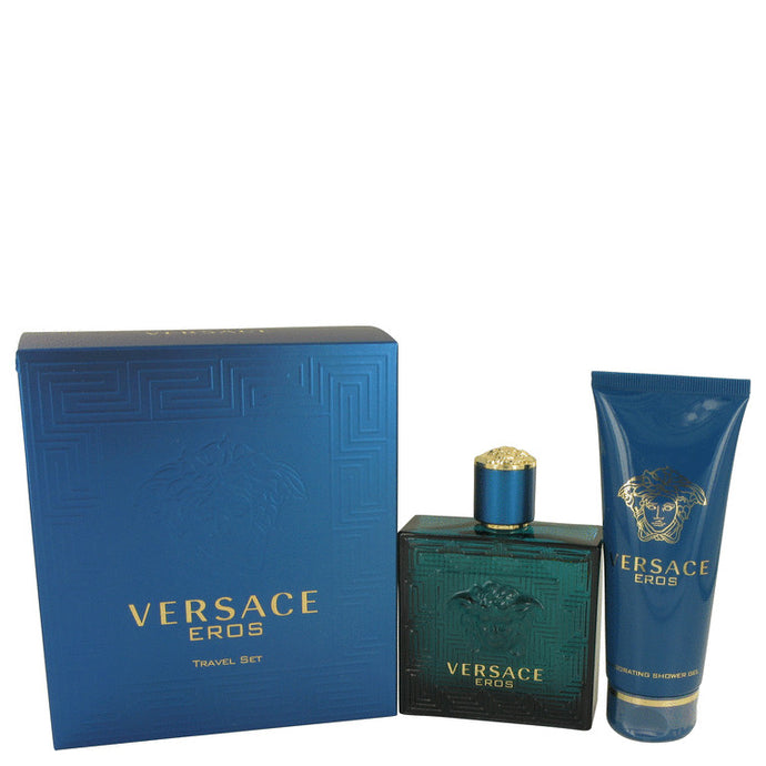 Versace Eros by Versace Gift Set -- for Men
