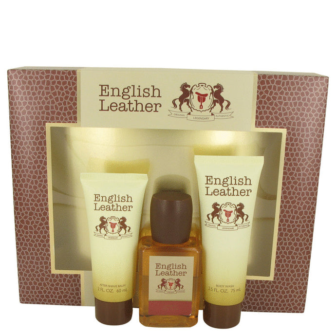 English Leather by Dana Gift Set -- for Men