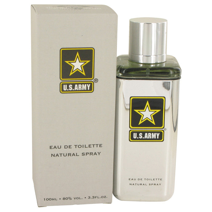 US Army Silver by US Army Eau De Toilette Spray 3.4 oz for Men