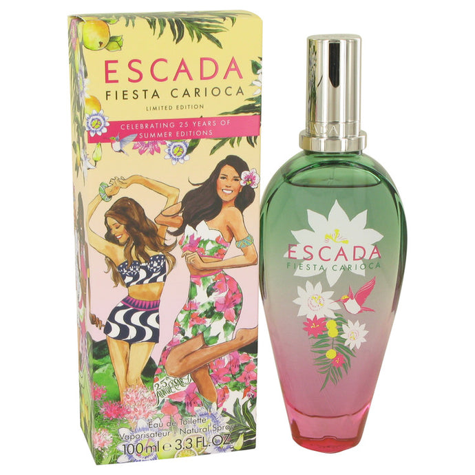 Escada Fiesta Carioca by Escada Eau De Toilette Spray 3.3 oz for Women
