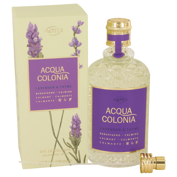 4711 ACQUA COLONIA Lavender & Thyme by Maurer & Wirtz Eau De Cologne Spray (Unisex) 5.7 oz for Women