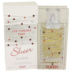 Life Threads Ruby Sheer by La Prairie Eau De Toilette Spray 1.7 oz for Women